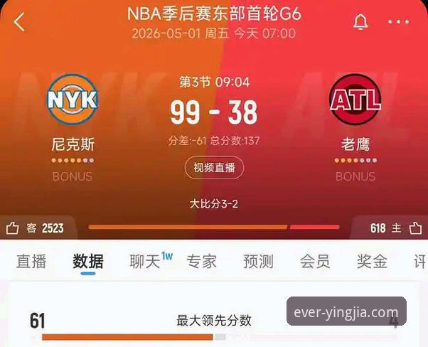 季后赛观赛实用指南：见证尼克斯队史纪录之夜的关键细节